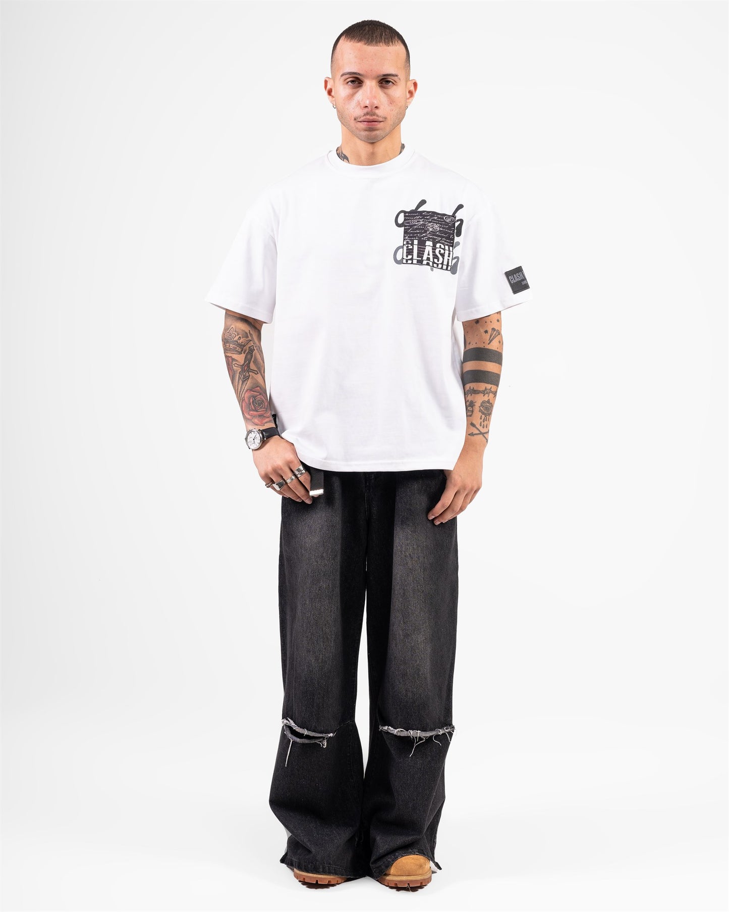 T-SHIRT CLASHEN TICKET (WHITE)