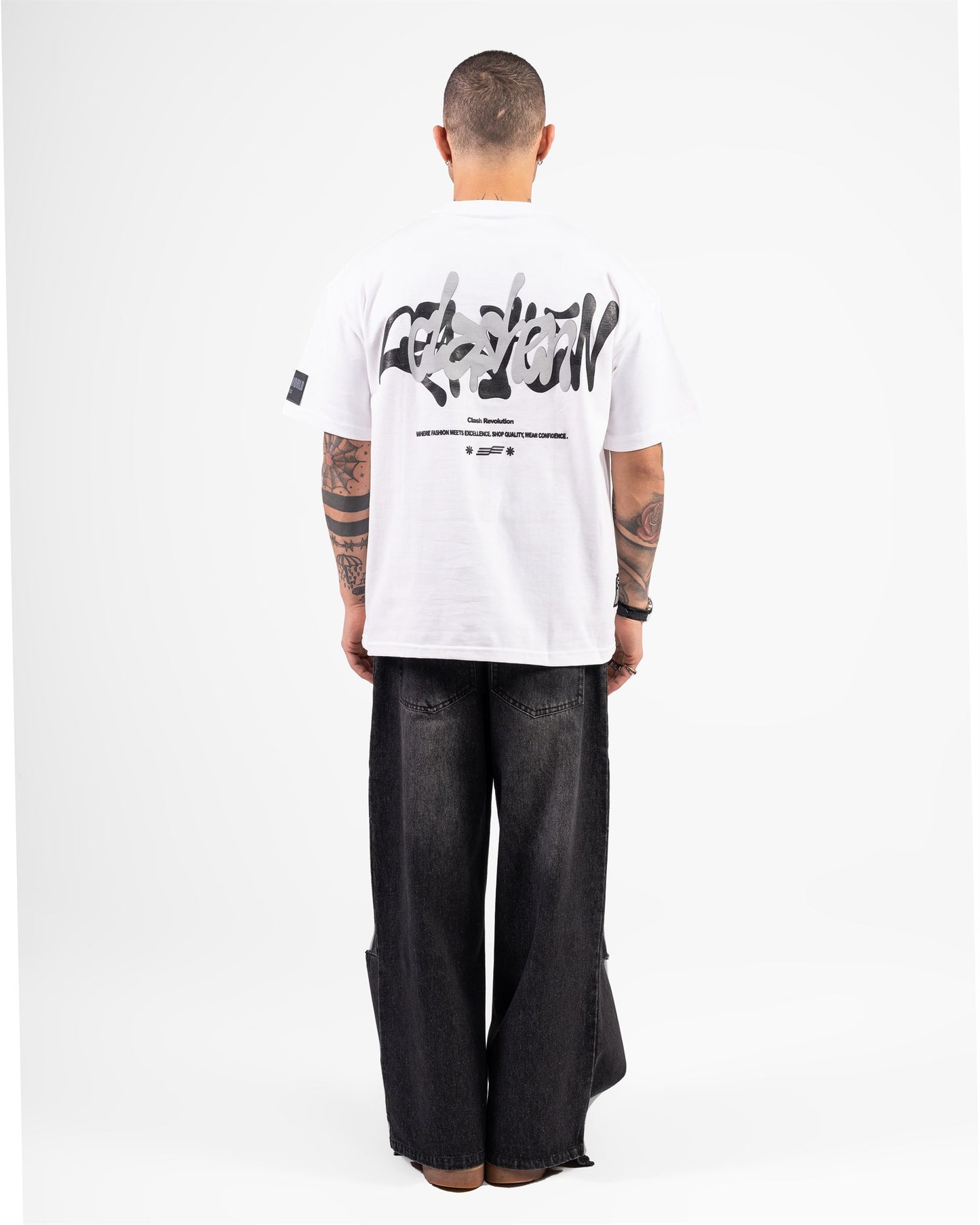 T-SHIRT CLASHEN TICKET (WHITE)