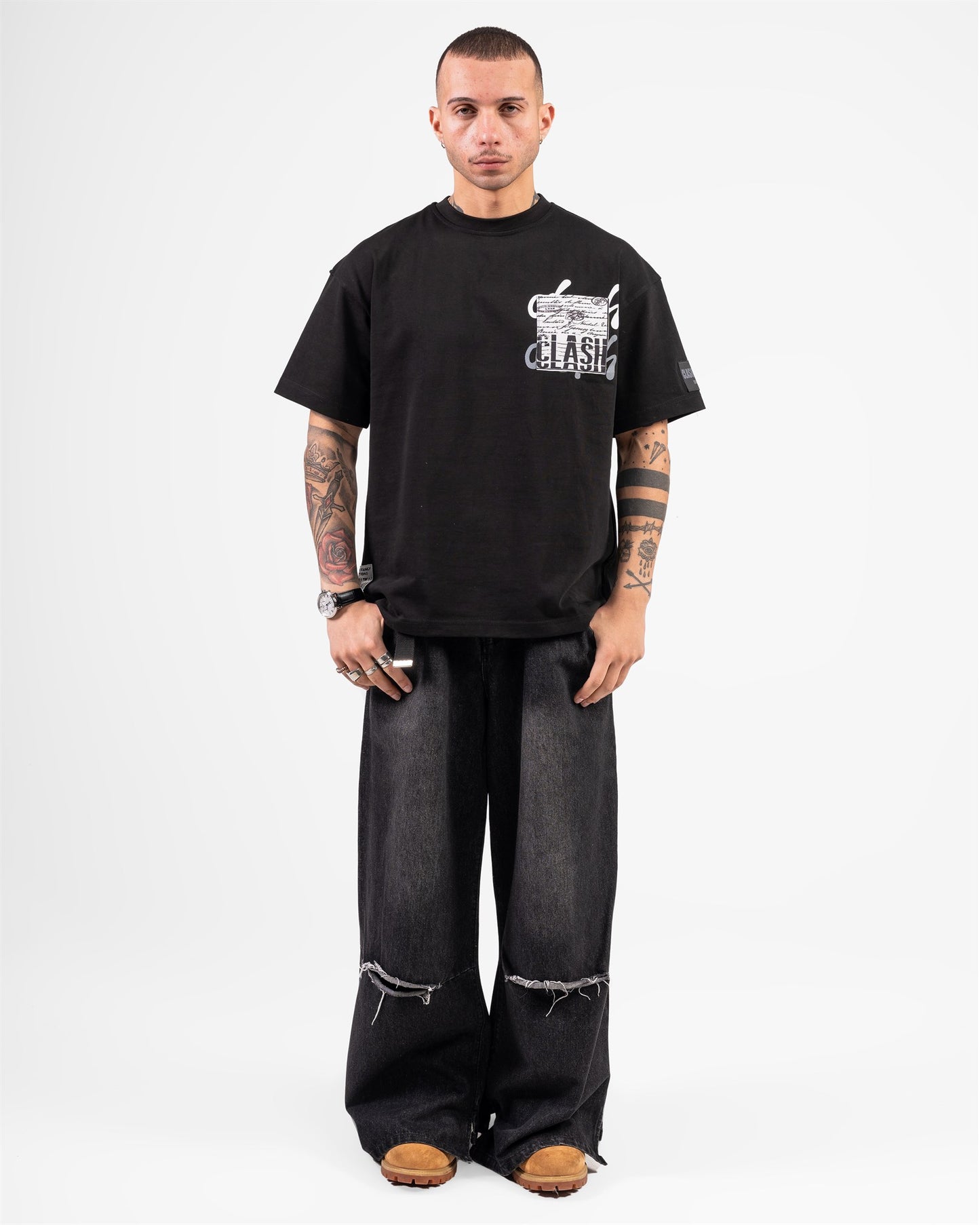 T-SHIRT CLASHEN TICKET (BLACK)
